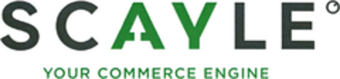 SCAYLE YOUR COMMERCE ENGINE Logo (DPMA, 30.10.2021)