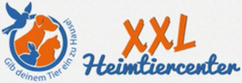 XXL Heimtiercenter Gib deinem Tier ein zu Hause! Logo (DPMA, 26.10.2022)