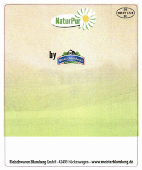 NaturPur by Meister Blumberg´s Logo (DPMA, 19.05.2023)