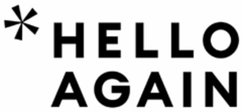 HELLO AGAIN Logo (DPMA, 10.10.2023)