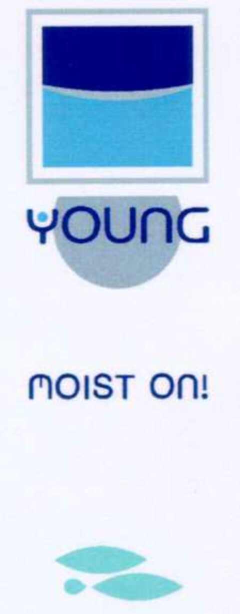 YOUNG MOIST ON! Logo (DPMA, 05.03.2003)