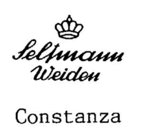 Seltmann Weiden Constanza Logo (DPMA, 01/27/1995)