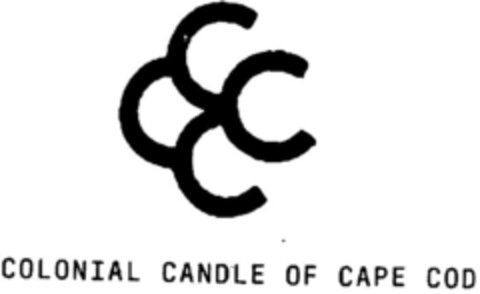 COLONIAL CANDLE OF CAPE COD Logo (DPMA, 23.12.1995)