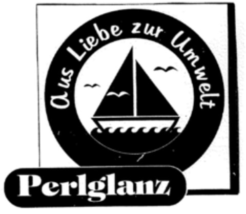 Perlglanz Aus Liebe zur Umwelt Logo (DPMA, 11/13/1997)