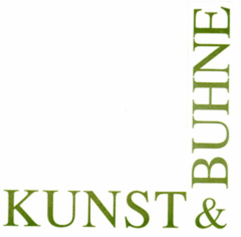 KUNST & BUHNE Logo (DPMA, 24.09.1998)