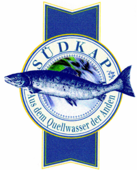 SÜDKAP Aus dem Quellwasser der Anden Logo (DPMA, 11.12.1998)