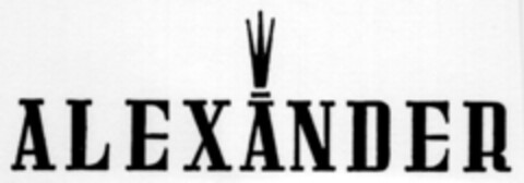 ALEXANDER Logo (DPMA, 08.05.1980)