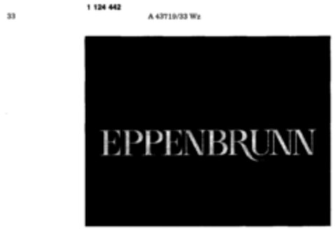 EPPENBRUNN ROYAL OBSTSCHAUMWEIN Logo (DPMA, 13.11.1987)