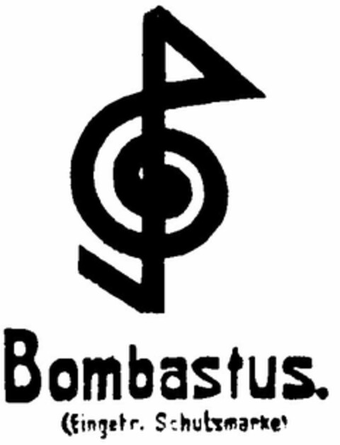 Bombastus Logo (DPMA, 19.09.1925)