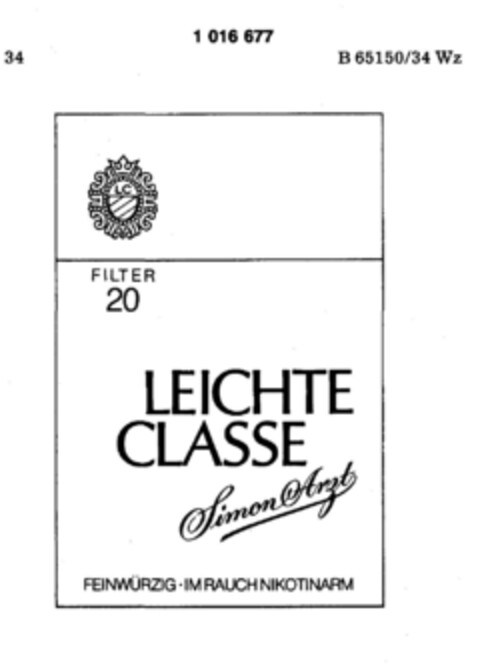 Leichte Classe Simon Arzt Logo (DPMA, 28.02.1980)