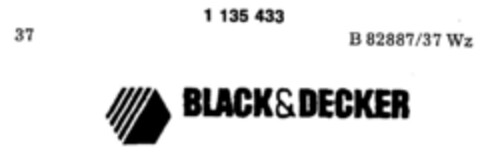 BLACK & DECKER Logo (DPMA, 07.10.1987)