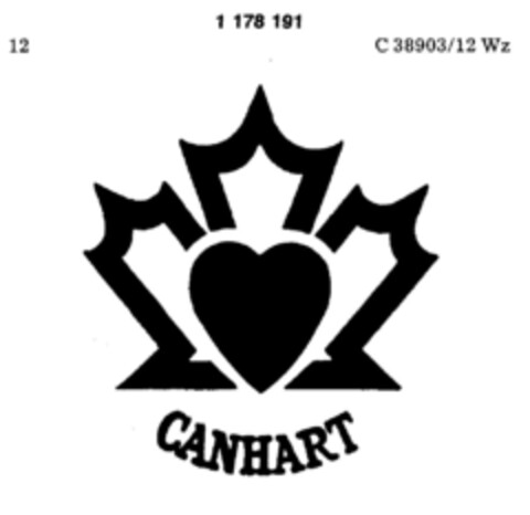 CANHART Logo (DPMA, 30.03.1989)