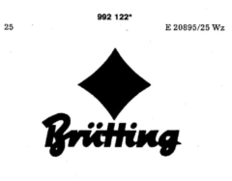 Brütting Logo (DPMA, 13.07.1979)