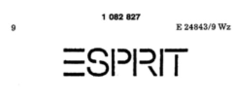 ESPRIT Logo (DPMA, 17.01.1985)