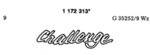 Challenge Logo (DPMA, 16.02.1988)