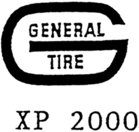 G GENERAL TIRE XP 2000 Logo (DPMA, 09.03.1992)