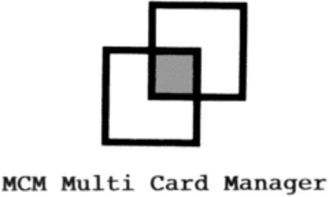 MCM Multi Card Manager Logo (DPMA, 03/05/1993)