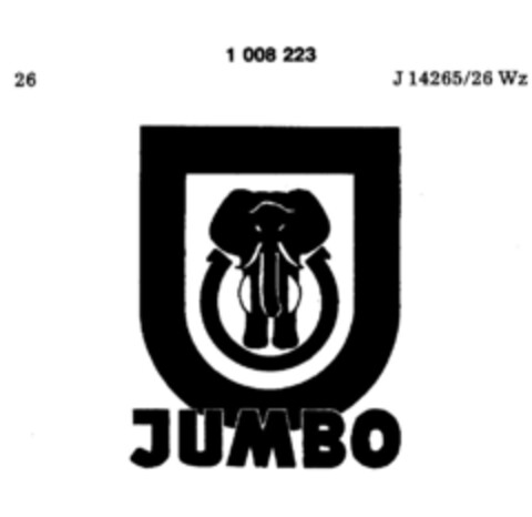 JUMBO Logo (DPMA, 23.09.1978)