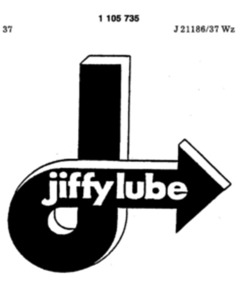 jiffy lube Logo (DPMA, 18.08.1986)