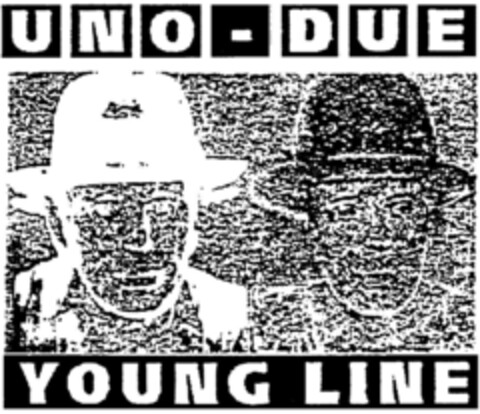 UNO-DUE YOUNG LINE Logo (DPMA, 13.04.1992)