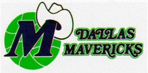 DALLAS MAVERICKS Logo (DPMA, 07.02.1990)