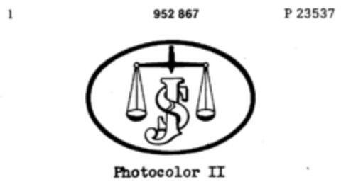 Photocolor II Logo (DPMA, 13.02.1976)