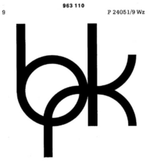 bkr Logo (DPMA, 09/02/1976)