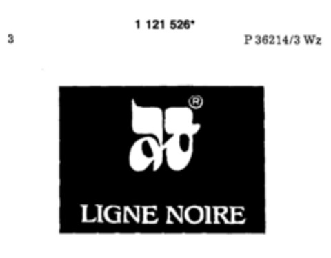 JJ  LIGNE NOIRE Logo (DPMA, 22.02.1988)