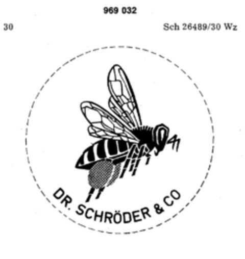 DR. SCHRÖDER & CO Logo (DPMA, 26.04.1977)