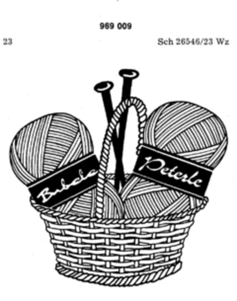 Bubele Peterle Logo (DPMA, 05/12/1977)