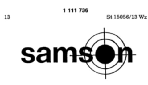 samson Logo (DPMA, 16.02.1987)