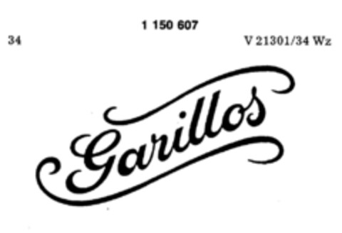 Garillos Logo (DPMA, 21.03.1989)