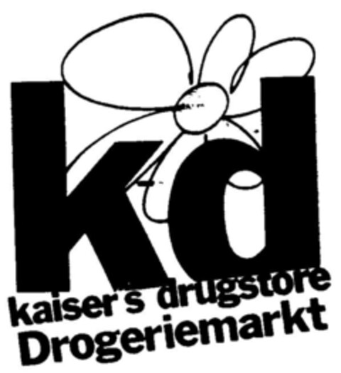 kd kaiser's drugstore Drogeriemarkt Logo (DPMA, 15.08.1990)