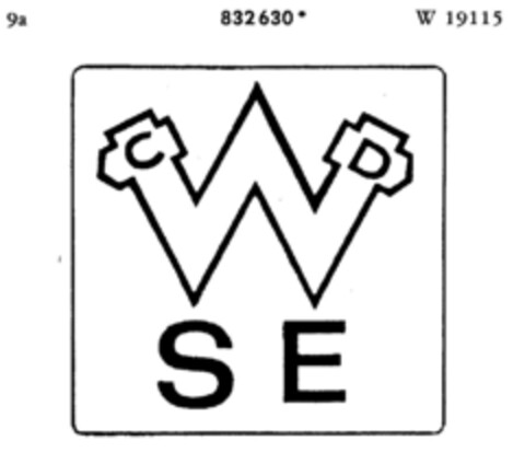 CWD S E Logo (DPMA, 04.02.1967)