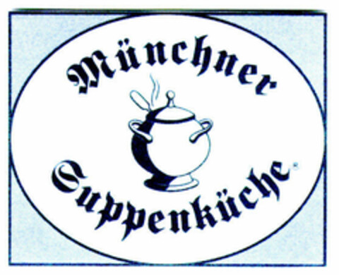 Münchner Suppenküche Logo (DPMA, 07/31/1990)