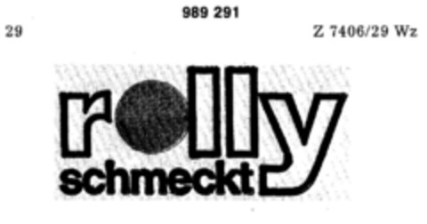 rolly schmeckt Logo (DPMA, 21.10.1978)