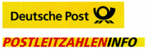 Deutsche Post POSTLEITZAHLENINFO Logo (DPMA, 17.08.2000)