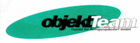objektTeam Handel für Reinigungsbedarf GmbH Logo (DPMA, 11/16/2000)