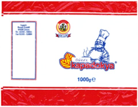 GÜZEL kapadokya Logo (DPMA, 06.11.2008)