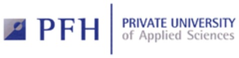 PFH PRIVATE UNIVERSITY of Applied Sciences Logo (DPMA, 11/19/2009)