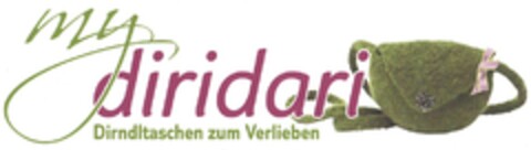 mydiridari Dirndltaschen zum Verlieben Logo (DPMA, 03.08.2011)