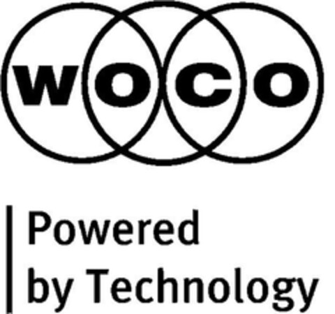woco Powered by Technology Logo (DPMA, 10.07.2012)