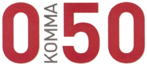 0KOMMA50 Logo (DPMA, 06.12.2012)