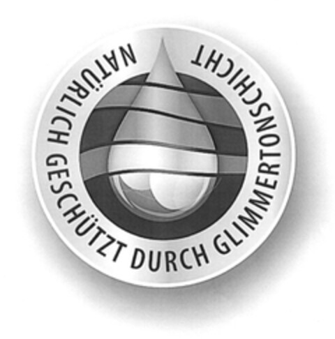 NATÜRLICH GESCHÜTZT DURCH GLIMMERTONSCHICHT Logo (DPMA, 05.12.2013)