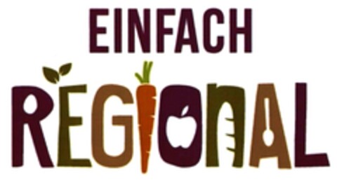 EINFACH REGIONAL Logo (DPMA, 11.05.2016)