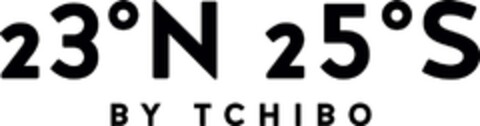 23°N 25°S BY TCHIBO Logo (DPMA, 07.07.2017)