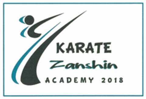 KARATE Zanshin ACADEMY 2018 Logo (DPMA, 01.03.2018)