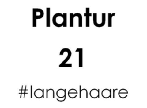 Plantur 21 #langehaare Logo (DPMA, 09/12/2018)