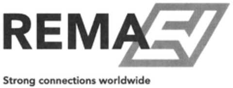 REMA EV Strong connections worldwide Logo (DPMA, 10.10.2019)