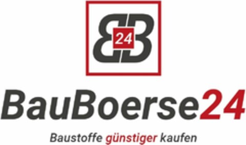 BauBoerse24 Baustoffe günstiger kaufen Logo (DPMA, 24.09.2020)